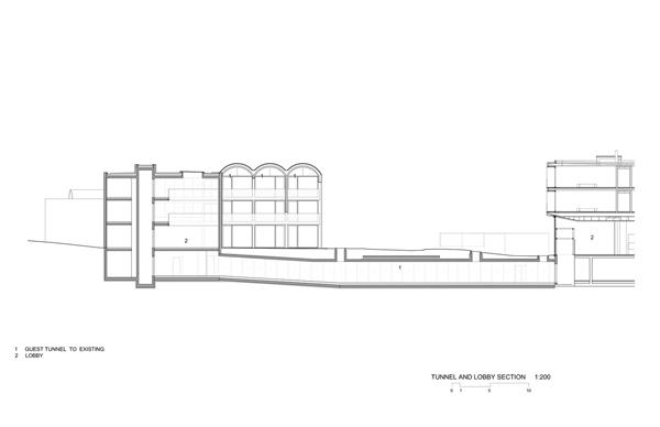 奥地利罗仙姆酒店扩建 / Steven Holl Architects_3829130