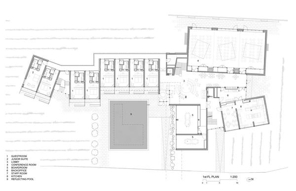 奥地利罗仙姆酒店扩建 / Steven Holl Architects_3829130