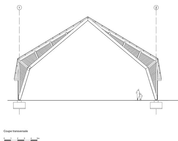 Ancy-Dornot 230 木构礼堂 / Studiolada_3829388