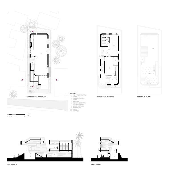 画廊之家，伸向街道的社区活动中心 / Abin Design Studio_3829411