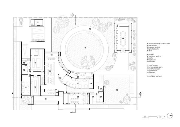 黎明到黄昏餐厅 / TOUCH Architect_3848132