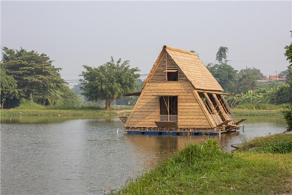 漂浮竹屋