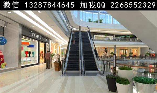 商场设计案例效果图#(效果图)