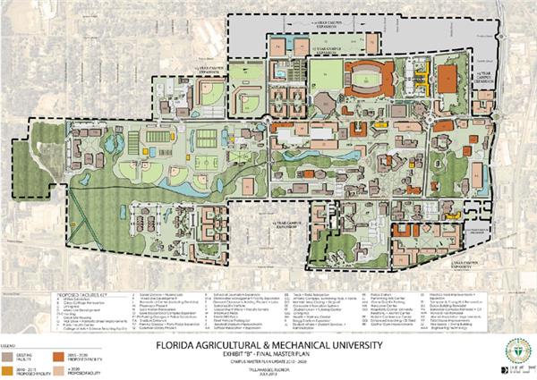 佛罗里达州A＆M大学校园总体规划_412986