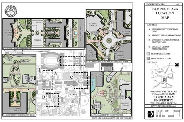 佛罗里达州A＆M大学校园总体规划_412986