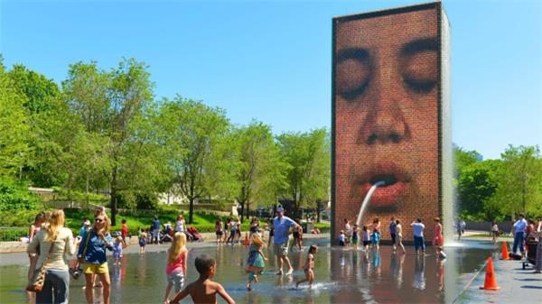 皇冠喷泉（Crown Fountain）_413893