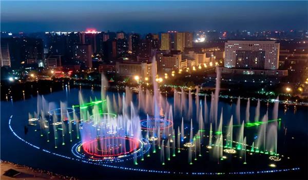 洛阳南湖音乐喷泉