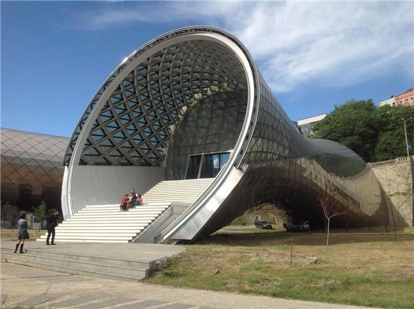 Rhike-Park Music Theatre and Exhibition Hall#展览馆 #设计 #建筑 