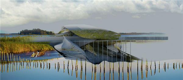 Constructed expanding Wetland | Margot Krasojevic-景观设计_415098