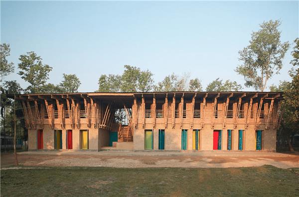 孟加拉国手工学校-建筑设计_415130