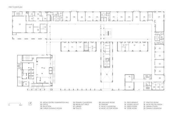 印度新德里英国学校-建筑设计_415148