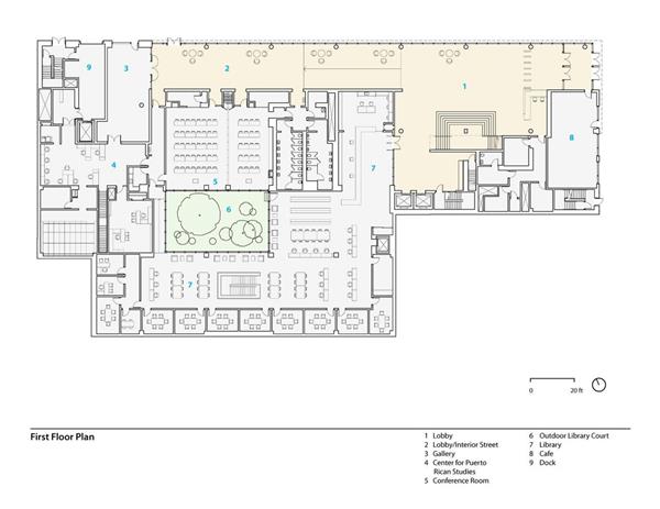 亨特学院西尔伯曼社会工作学院-建筑设计_415422