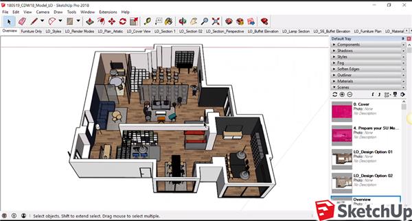 SketchUp#BIM软件 