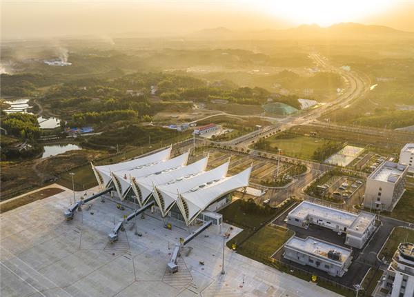 岳阳民用机场航站楼-建筑设计_416711