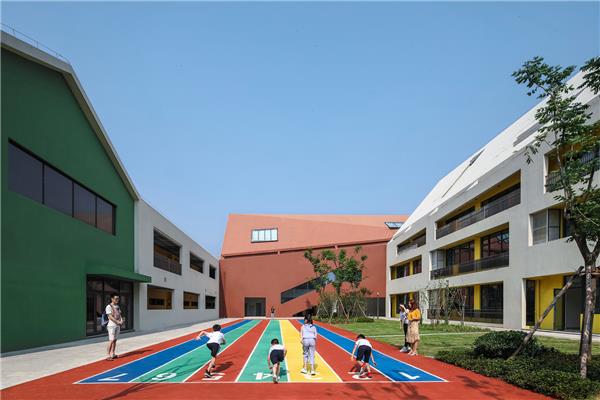 儿童画笔下的“童趣”空间—杭州未来科技城海曙学校-建筑设计_420101