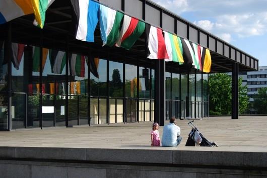 Neue National Gallery in Berlin/Mies van der Rohe-建筑设计_421843