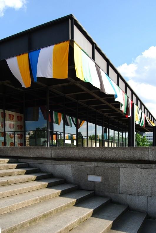 Neue National Gallery in Berlin/Mies van der Rohe-建筑设计_421843