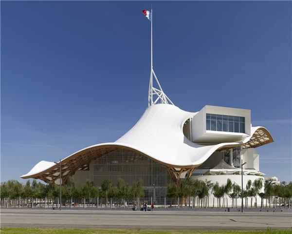 蓬皮杜梅斯中心#建筑师 #日本建筑师 #普利兹克奖得主 