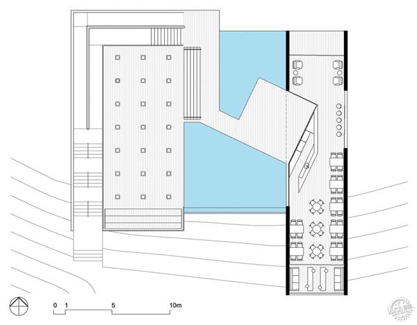 酒吧泳池画廊/BCMF Arquitetos-建筑设计_426895