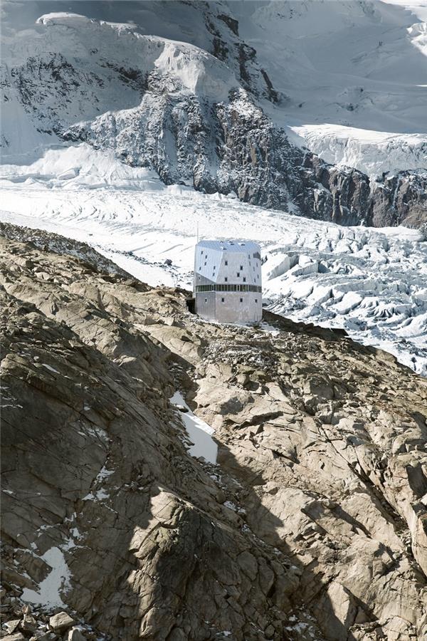 Monte Rosa Hut蒙特罗莎小屋#山地建筑 #建筑 #建构 