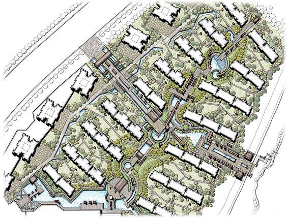居住区规划设计平面图_442525