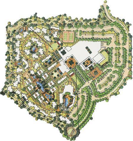居住区规划设计平面图_442526