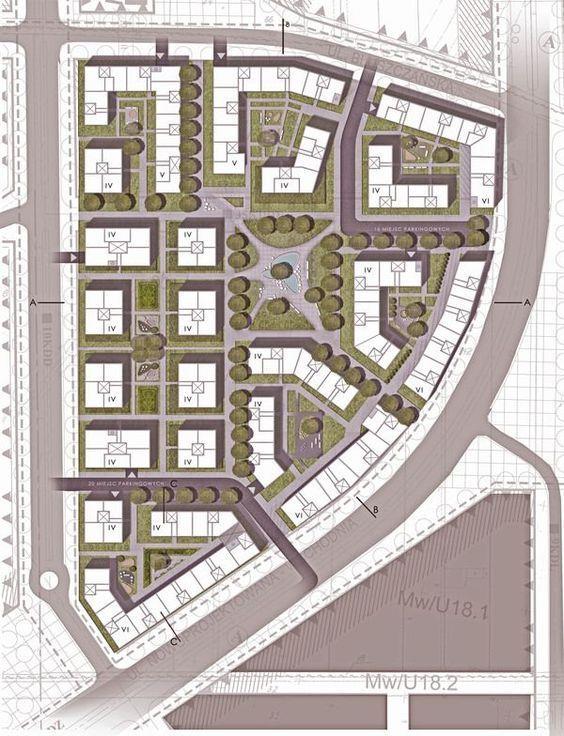 居住区规划设计平面图_442670