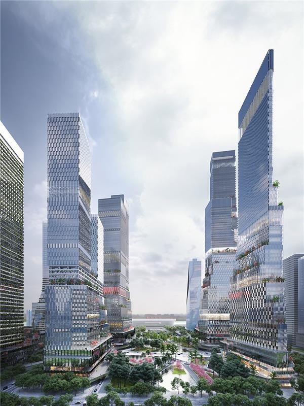 深圳北站商务区城市设计 / Mecanoo architecten_3526577