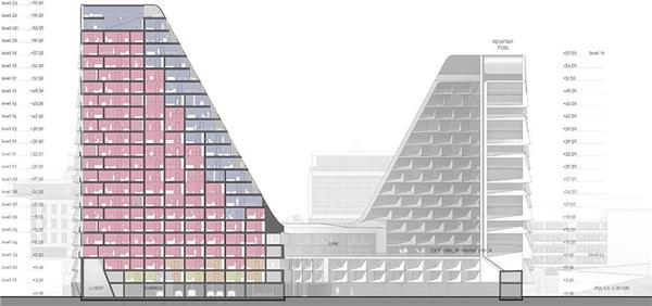 环形塔概念设计，荷兰 / Peter Pichler Architecture_445972