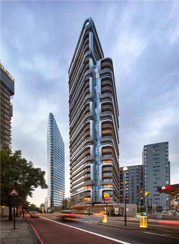 历时4年，UNStudio在伦敦建成低调奢华的住宅高楼_446235