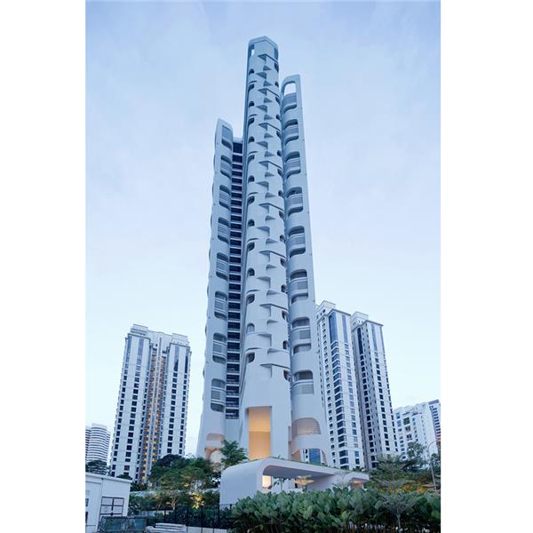 新生代住宅塔楼，新加坡 / UNStudio_446114