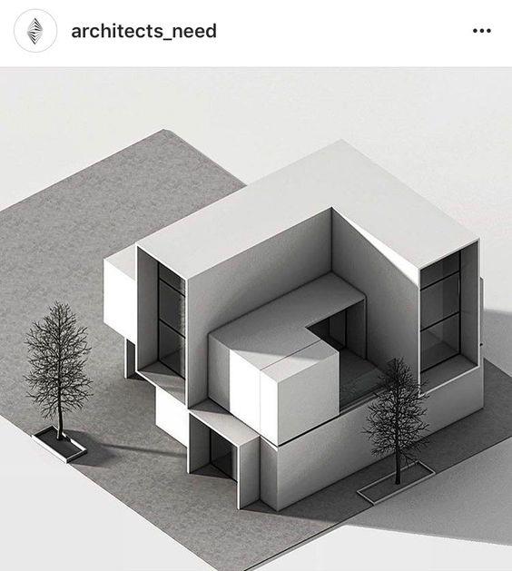 建筑体块的穿插与咬合_446894
