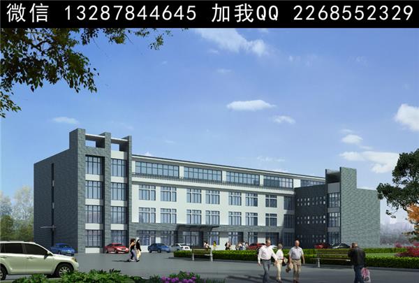 学校设计案例效果图#(效果图)