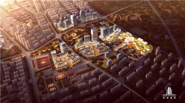清华同衡-唐山城市更新设计竞赛#规划类效果图 #竞赛 