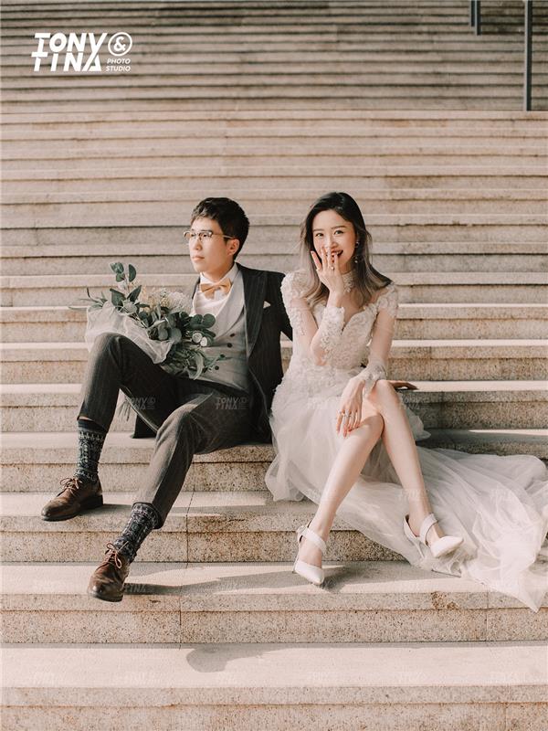 欧美风格婚纱摄影