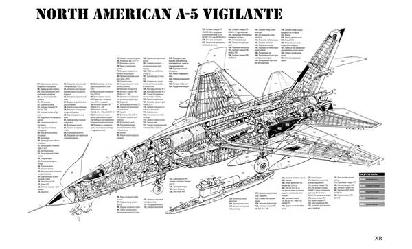A-5攻击机（绰号：“民团团员” Vigilante）#(A3J)#(A5Attackaircraft)#(A5攻击机)#(NorthAmericanA5Vigilante)#(Vigilante)#(北美航空)#(飞机)#(攻击机)#(舰载机)#(军事武器)#(美国北美航空公司)#(美国攻击机)#(美国海军)#(美国海军一型全天候重型舰载攻击机)#(美国海军最大最重的超音速舰载机之一)#(民团团员)#(双发喷射机)#(战机)#(侦察机)