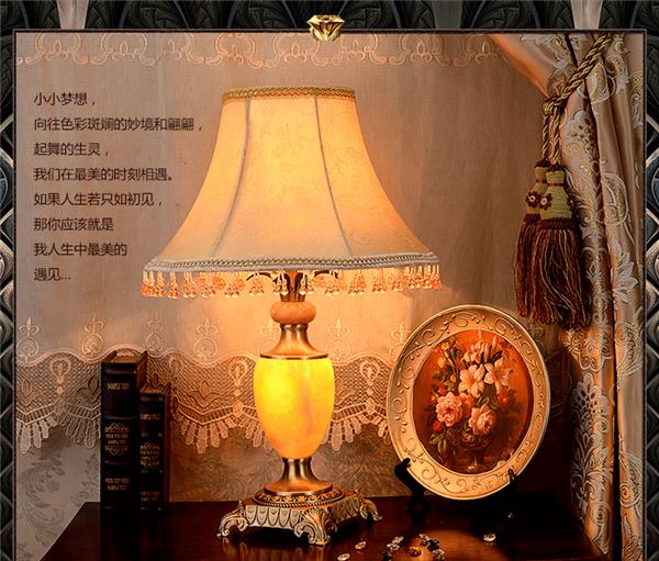 卡尔伦萨欧式全铜台灯#卡尔伦萨 #灯饰 #创意 