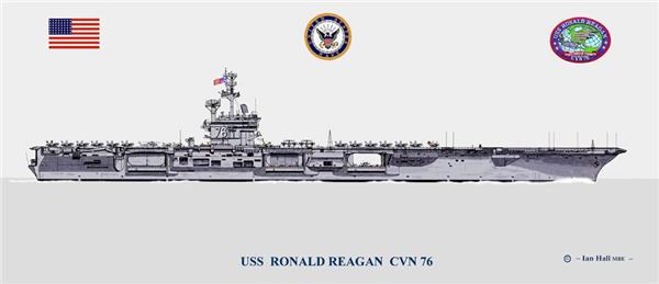 CVN-76RonaldReagan“里根”号核动力航空母舰