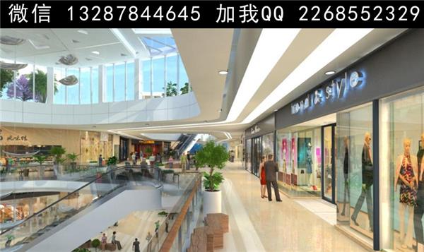 商场设计案例效果图#(效果图)