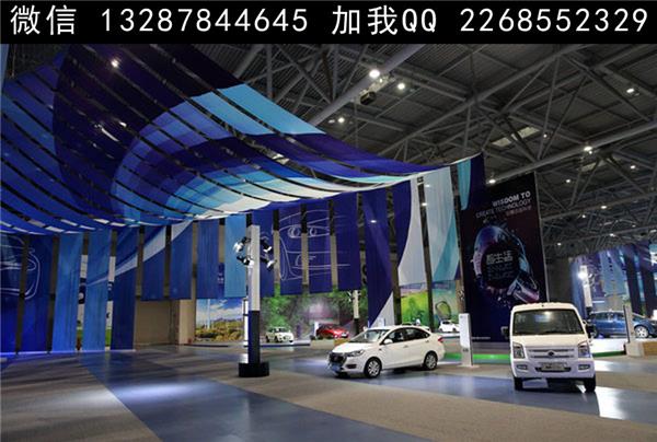 车展展厅展台设计案例效果图#(效果图)