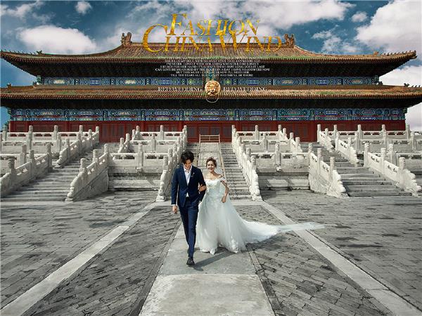 中式风格婚纱照#婚纱摄影 #中式婚纱照 
