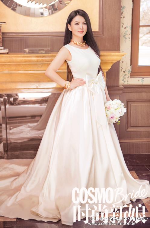 李湘婚纱造型照片_婚纱摄影图片_654601