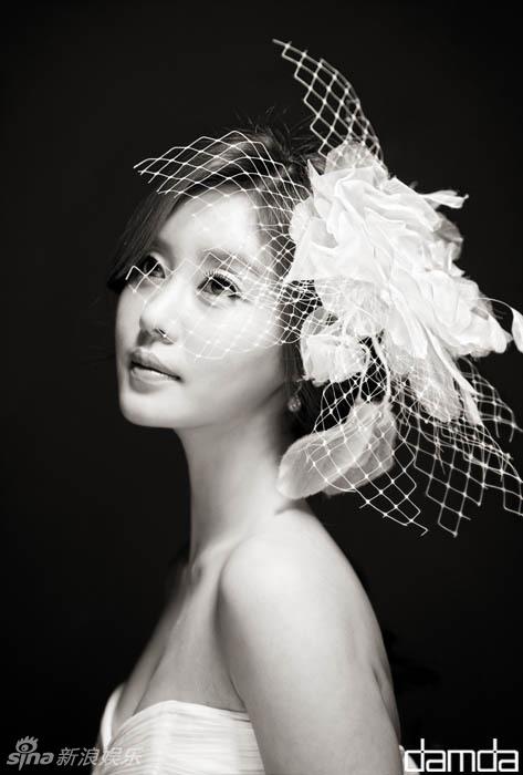 婚纱照,婚纱礼服,女明星婚纱造型,婚纱写真,李智贤,李智贤结婚照图片