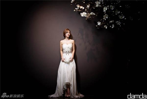 婚纱照,婚纱礼服,女明星婚纱造型,婚纱写真,李智贤,李智贤结婚照图片