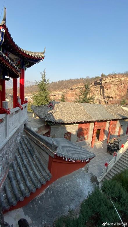 河北省石家庄市苍岩山龙岩寺旅游景点