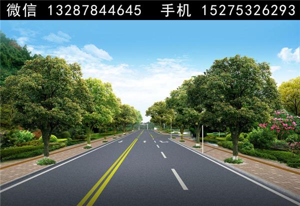 2道路绿化景观设计案例效果图#道路绿化景观设计案例效果图 