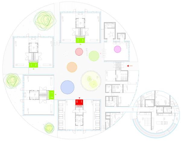 Vereda婴幼儿学校#幼儿园平立剖面设计图 #幼儿园建筑设计案例 #幼儿建筑设计案例 