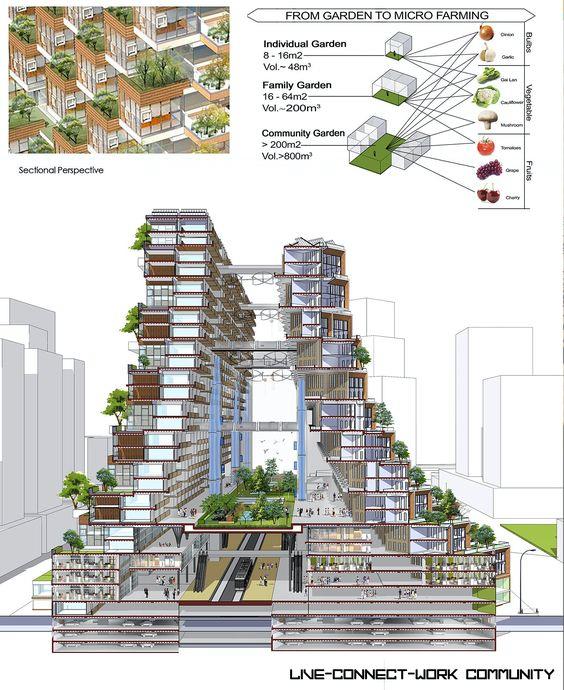 退台建筑外立面_3504945