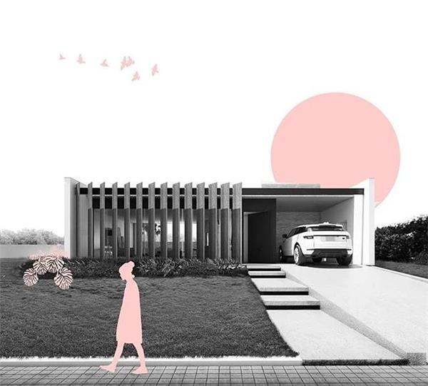 [合集]插画、拼贴建筑表现