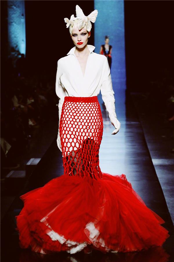 Jean Paul Gaultier Spring 2014#时装秀 #秀场 #时尚潮流 